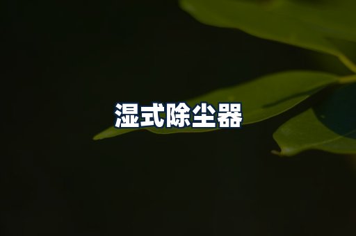 湿式除尘器